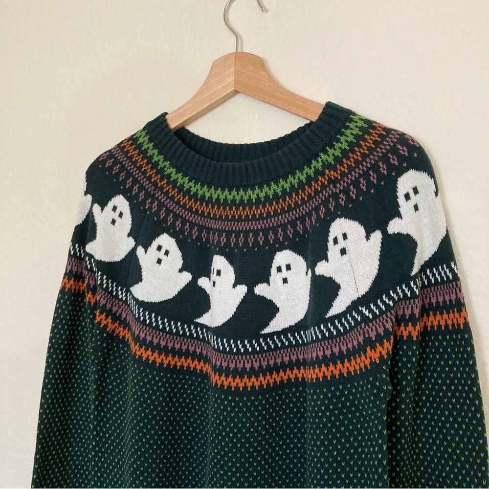 Modcloth Holiday Ghost Sweater